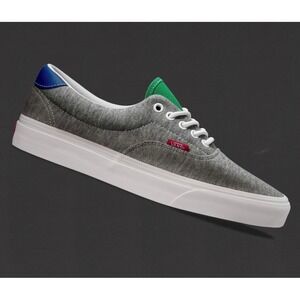 Vans Era Grey Heathered Canvas Skate Shoes Men's Size 10